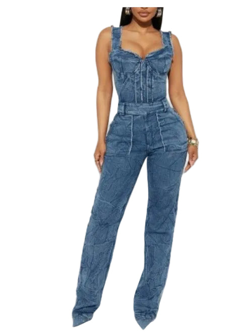 Denim Jumpsuit